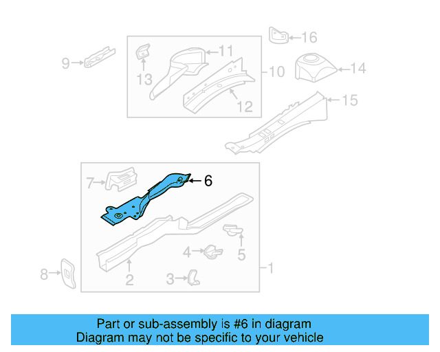 Cover Plate 5C0-804-106-A - View 5