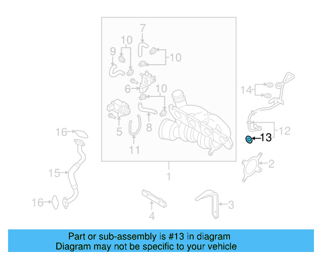 Oil Inlet Tube O N-013-851-4 - View 33