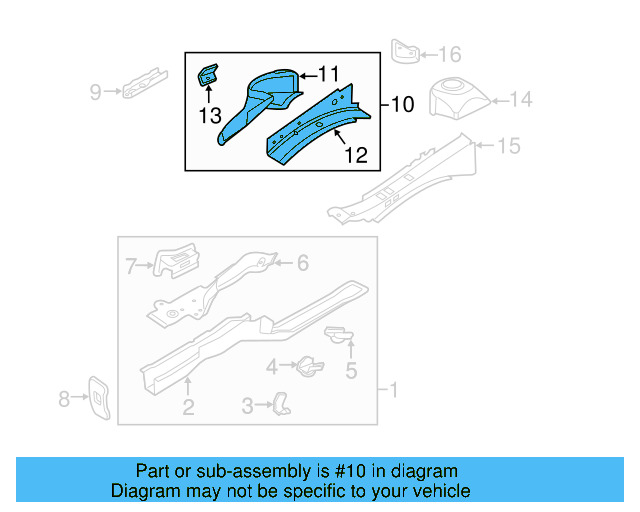 Apron Panel 5C0-805-147 - View 4