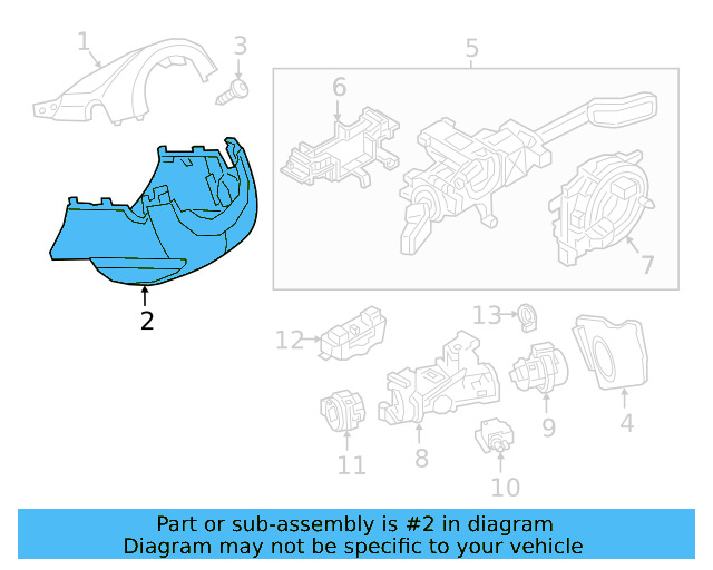 Lower Shroud 5NN-858-559-B-82V - View 6