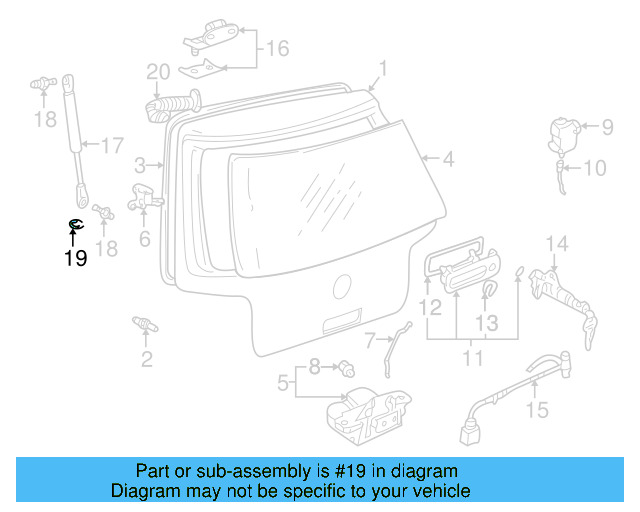 Support Strut Clamp 443-823-397 - View 79