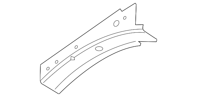Fender Apron Extension 5C6-809-147 - View 3