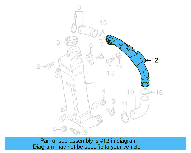 Lower Hose 3AA-145-832-B