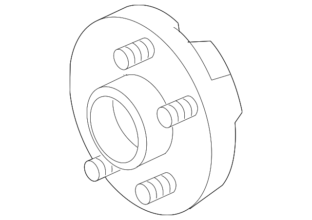 Hub & Bearing 7B0501611L