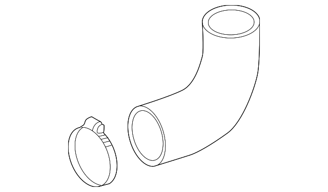 Lower Hose 3AA-145-832-B - View 2