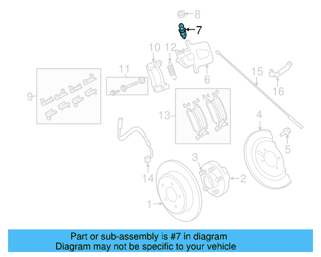 Bleeder Valve 7B0-615-273 - View 3