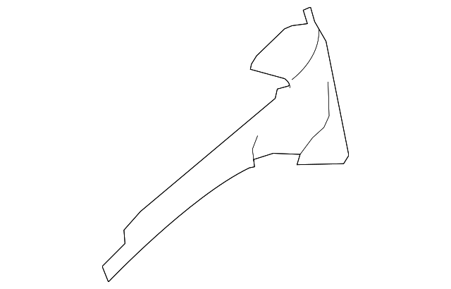 Fender Extension Panel 1K0-810-135-C - View 5