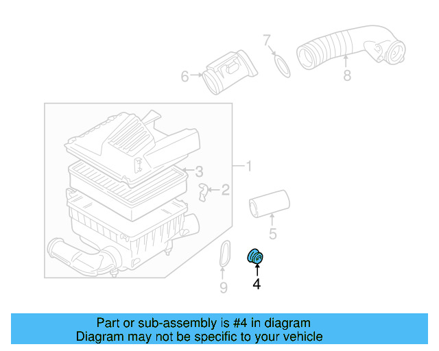 Mount 1H0-129-673-B - View 3