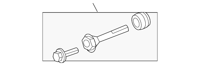 Caliper Mount Pin 7B0-698-219-A - View 2