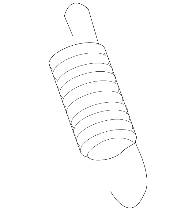 Caliper Mount Spring 7B0-609-651-B - View 4