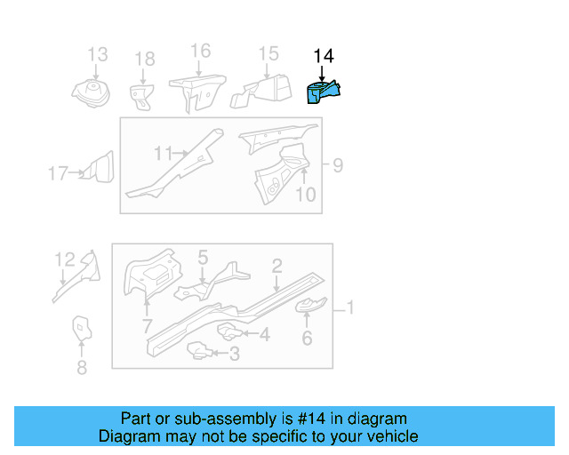 Strut Mount 1K0-809-119