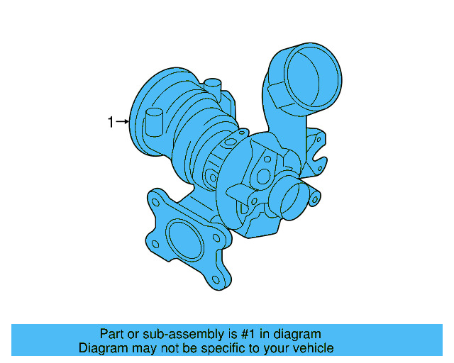 Turbocharger 04E-145-721-G - View 3