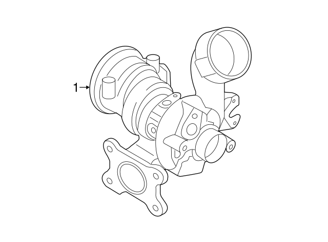 Turbocharger 04E-145-721-G - View 2