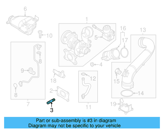 Turbocharger Stud N-912-002-01 - View 7