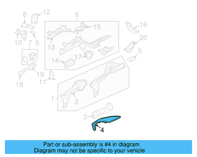 Cover Plate 1C0-803-108-C - View 10