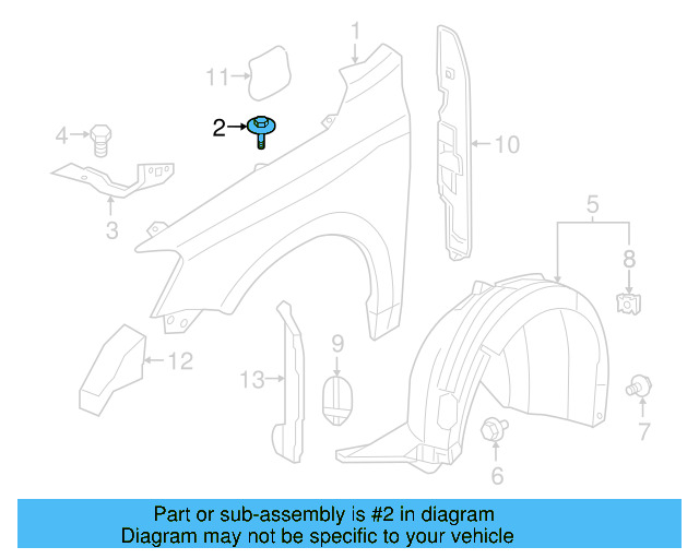 Fender Bolt N-100-091-10 - View 29