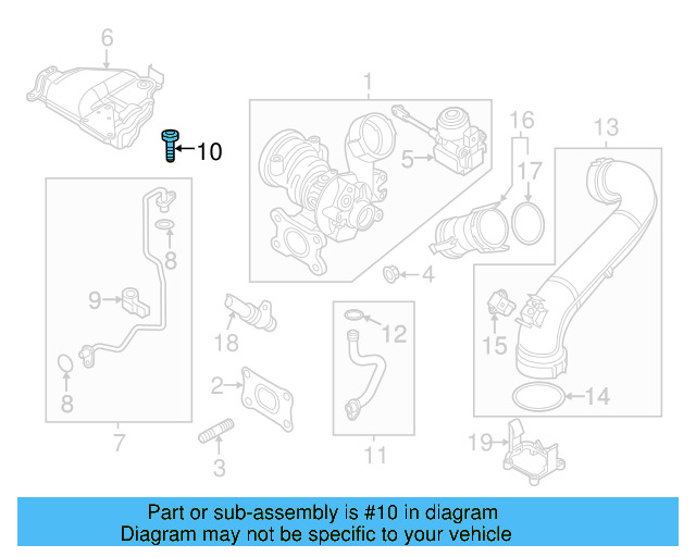 Oil Feed Tube Bolt N-104-056-04 - View 12