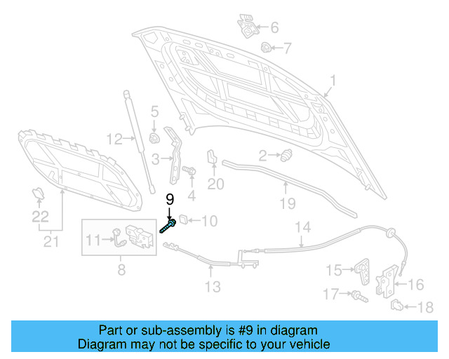 Lock & Switch Bolt WHT-000-425 - View 17