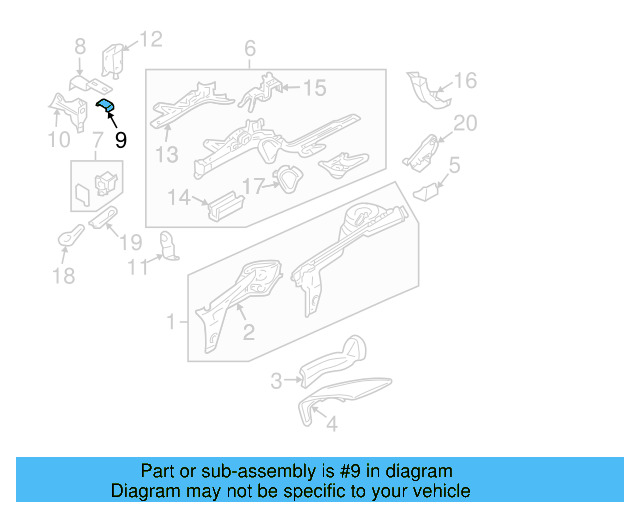 Plate 1C0-806-185-B - View 6