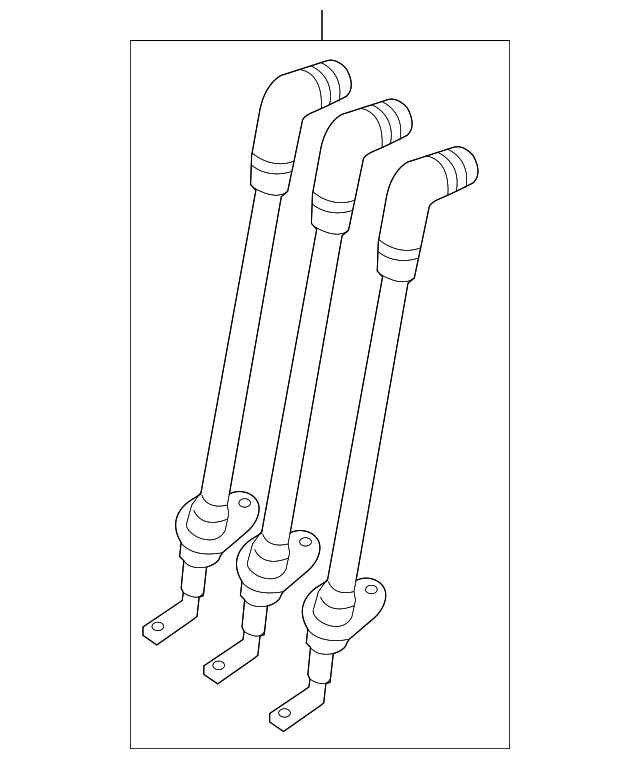 Hybrid Electric Motor Wiring Harness 7P0-971-013-D