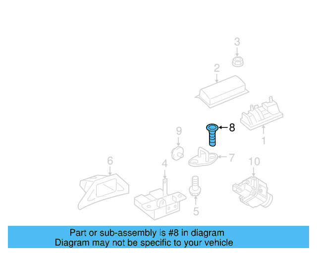 Striker Screw N-907-448-05 - View 10
