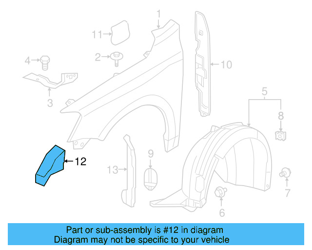 Sound Absorber 5C6-864-237-B - View 15