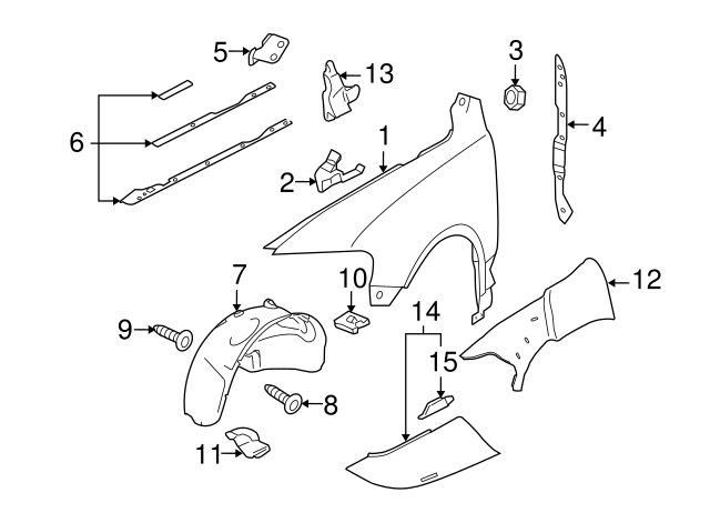 Fender 7L6-821-102-K