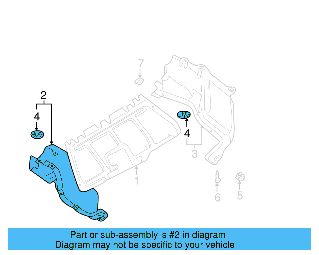 Splash Shield 1J0-825-250-G - View 6