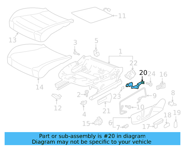 Height Adjuster 17A-881-091-B - View 3