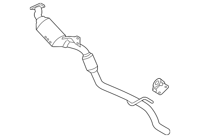 Catalytic Converter 7P0-254-301-CX - View 4