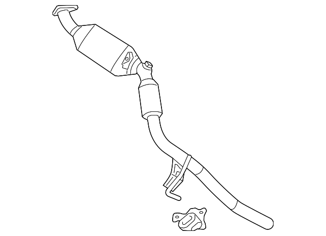 Catalytic Converter 7P0-254-301-CX - View 2