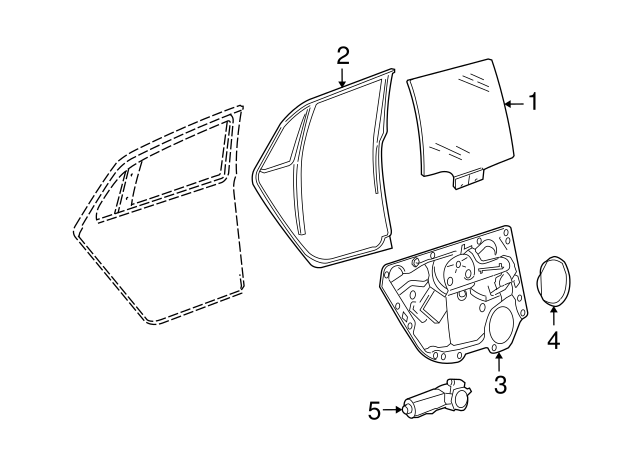 Window Regulator 3D7-839-461-L