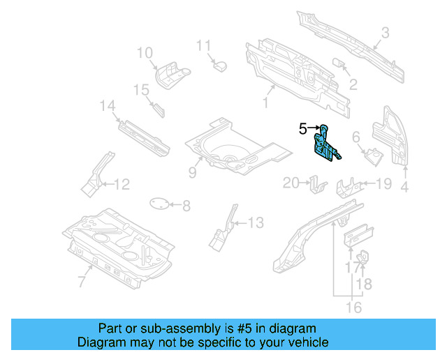Tail Lamp Panel 1J6-809-641-C - View 7