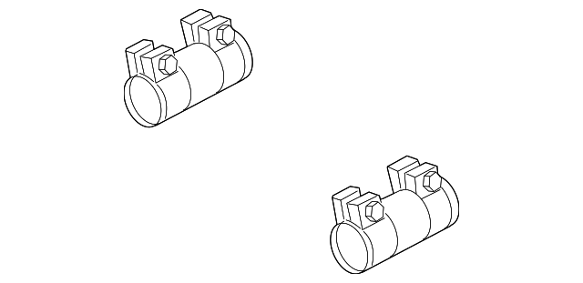 Muffler & Pipe Clamp 1K0-253-141-T - View 35