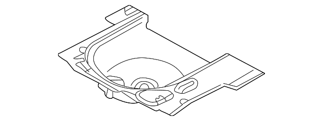 Rear Floor Pan 1J6-813-114-B