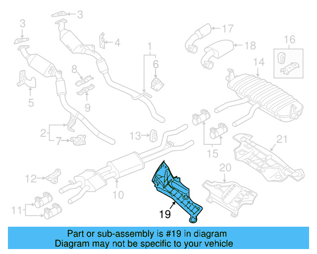Heat Shield 7P6-825-661 - View 7