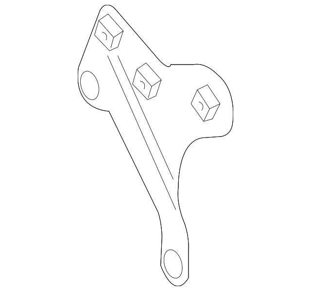 Catalytic Converter Bracket 7P0-253-047-B - View 10