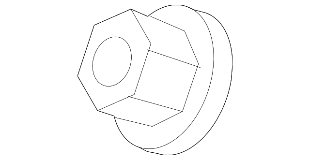 Front Muffler Lock Nut N-911-308-02