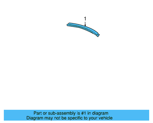 Rear Molding 1Y0-853-981-C-99X - View 4