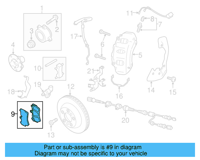 Brake Pads Front 7P6-698-151-F