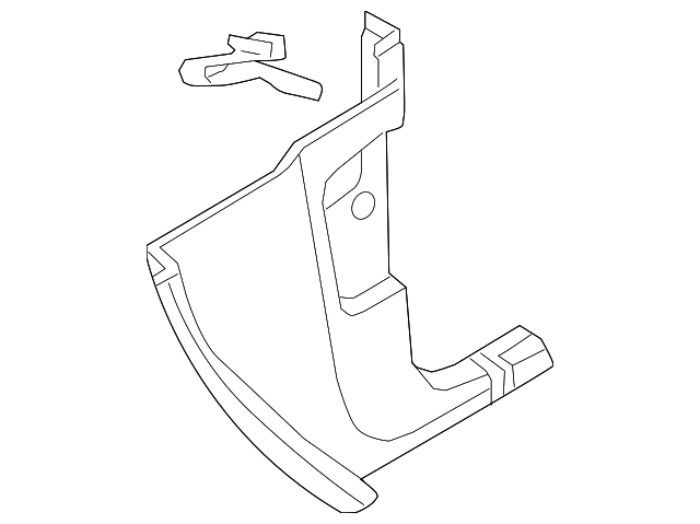 Kick Panel Trim 5NN-863-484-RM5 - View 2