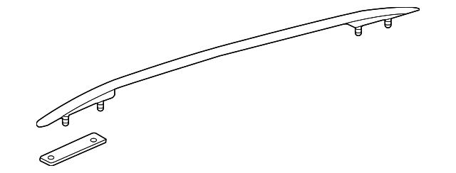 Roof Rail 3CM-860-034-KW1 - View 2