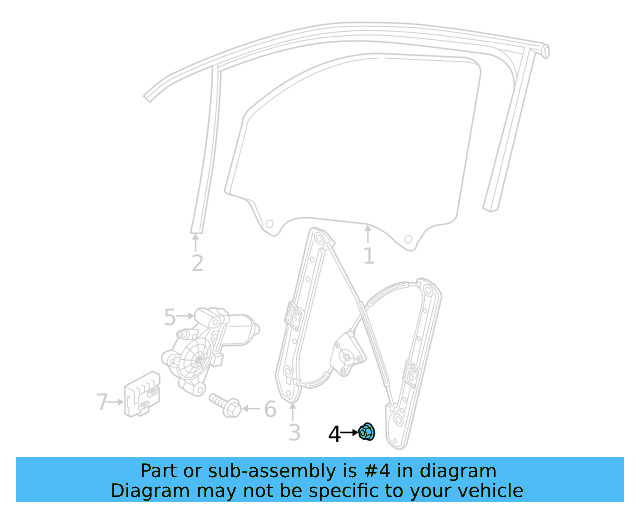 Roof Rail Lock Nut N-107-370-01 - View 30
