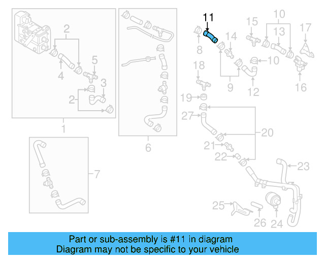 Hose 5QE-819-362-BR - View 8