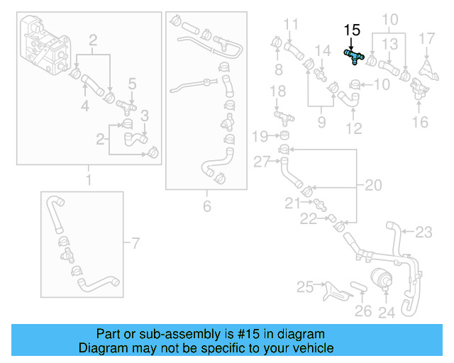 Bracket T 5QE-819-244 - View 5