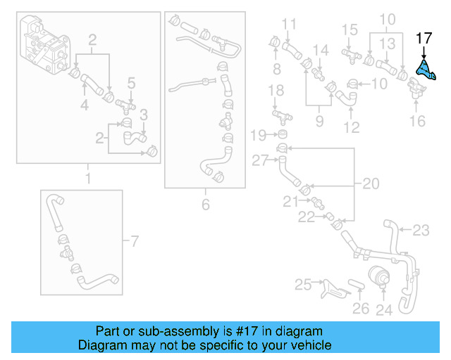 Bracket 5QE-819-453-A - View 3