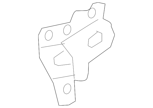 Hinge Support 3G8-823-196-A - View 2