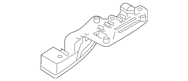 Rear Trim Bracket 5NL-853-231