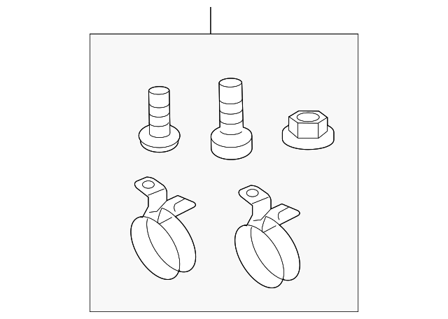 Splash Guard Kit Mount Kit 1C0-075-701-B - View 2