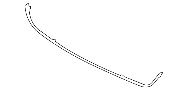 Grille Molding 1K9-853-101-B - View 2